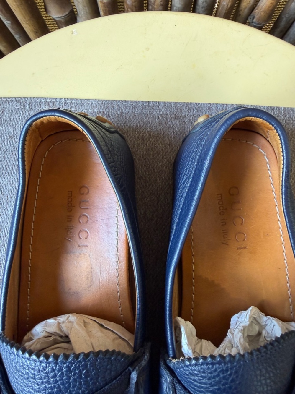 GUCCI men’s leather loafers - Picture 6 of 10